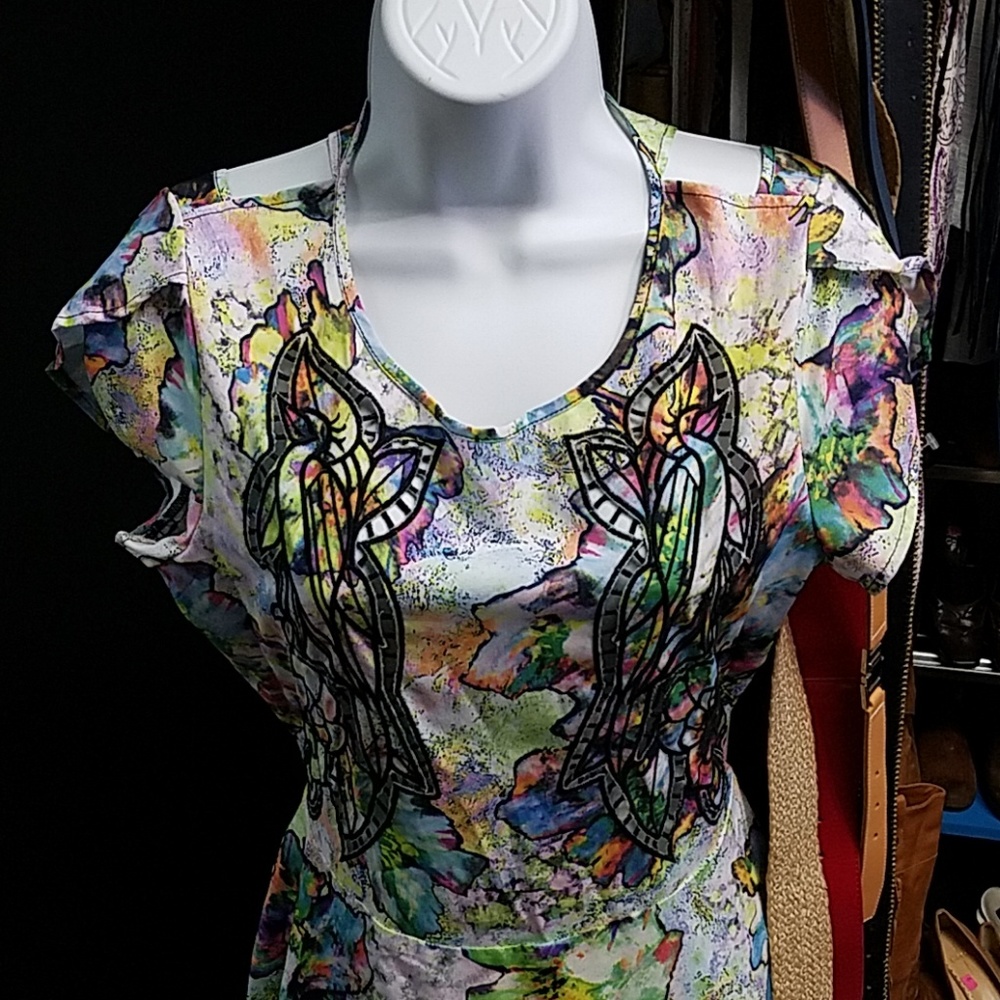 Lulumari ColorSpash Dress - Picture 3 of 8